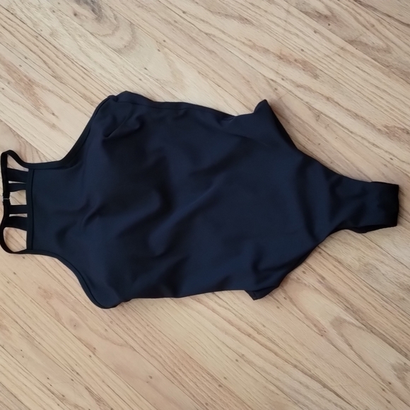 Athleta Malta high neck bodysuit, bathing suit Sz S - Picture 4 of 16